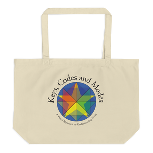 Large organic tote bag