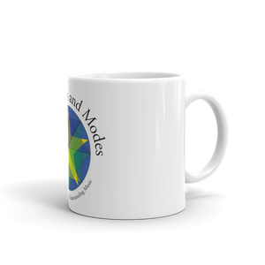 White glossy mug